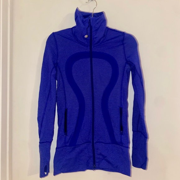 Women’s Lululemon, dark purple, zip up sweatshirt. Great condition. - Picture 2 of 5